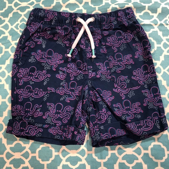 Cat & Jack Other - CAT & JACK Navy Purple Octopus Shorts 3T